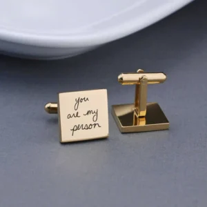 Personalized Square Suit Cufflinks