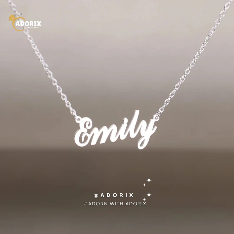 Silver Name Necklace