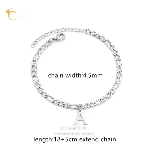 Mens Initial Bracelet