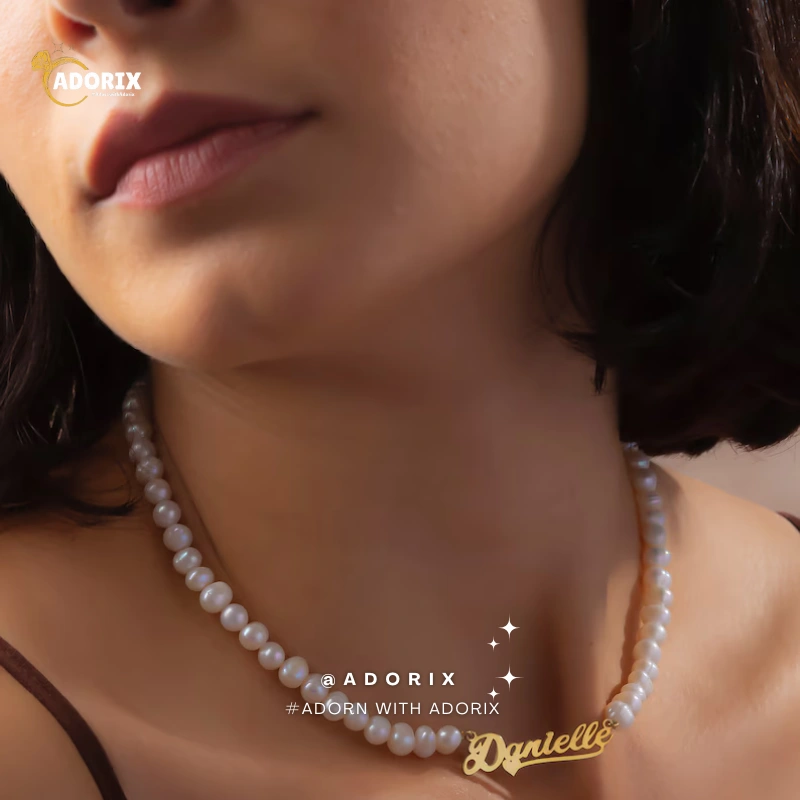 Pearl Name Necklace