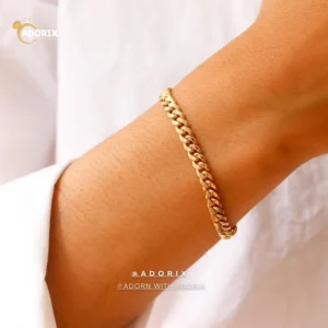 Gold Cuban Link Bracelet