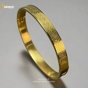 Majestic Golden Cuff Bracelet For Men