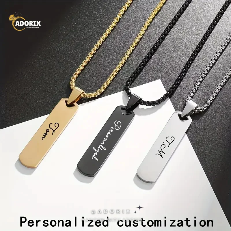 Personalized Letter Pendants