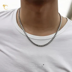 Stainless Steel Box Neck Chain