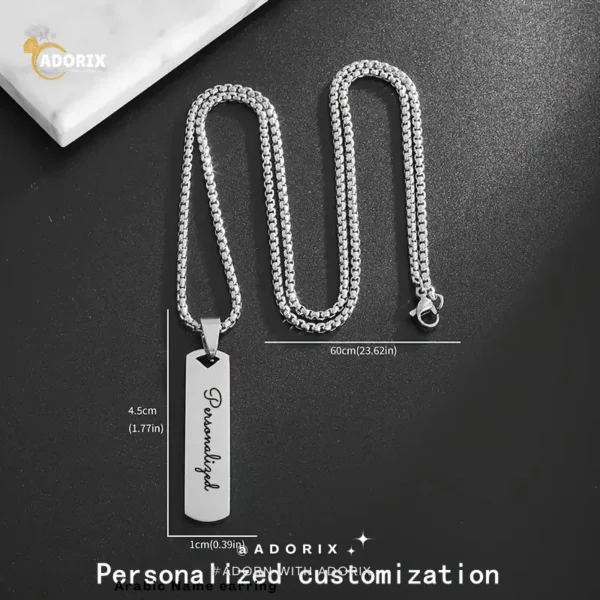 Personalized Letter Pendants