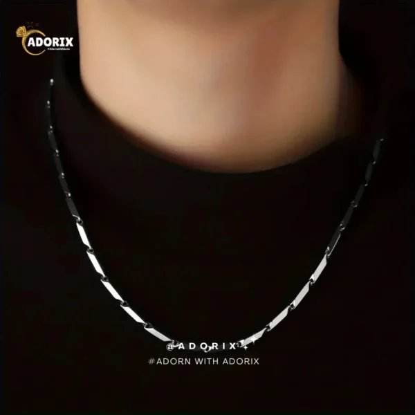 Men's Funky Hip-Hop Style Titanium Steel Necklace