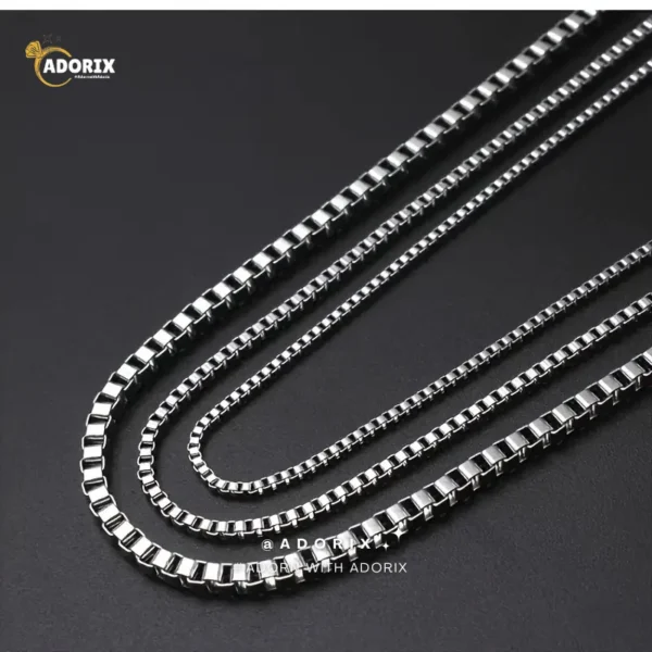 Stainless Steel Necklace Unisex Jewelry For Women Men