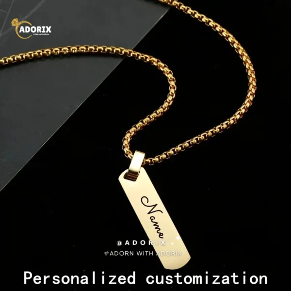 Personalized Letter Pendants