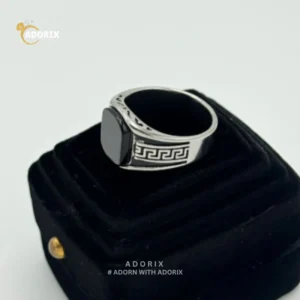 GREEK BLACK RING
