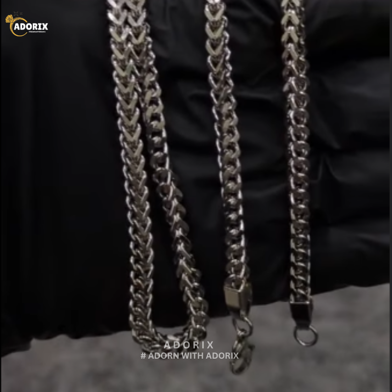 4MM SILVER FOXTAIL CHAIN