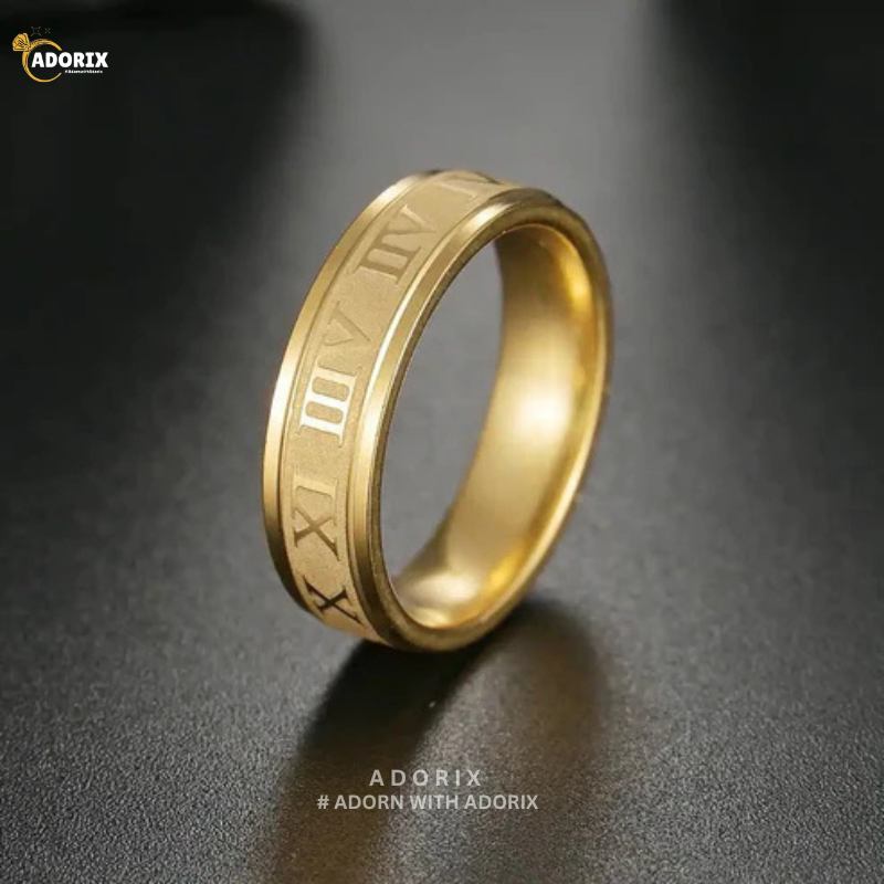 GOLDEN ROMAN RING